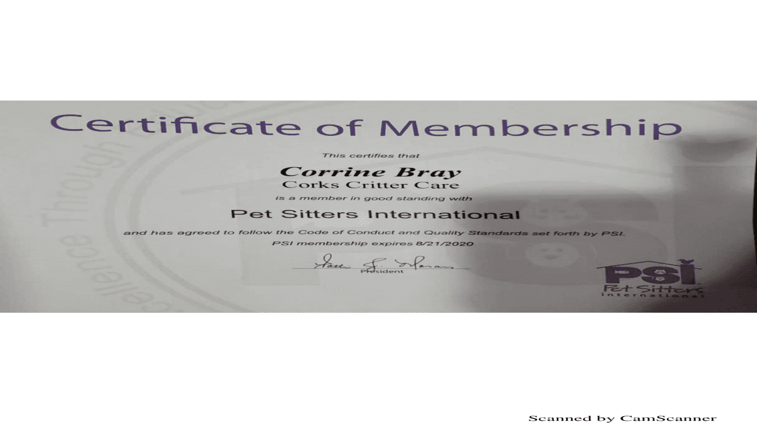 PSI Membership 2020
