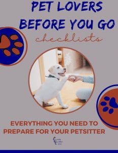 pet owners checklist